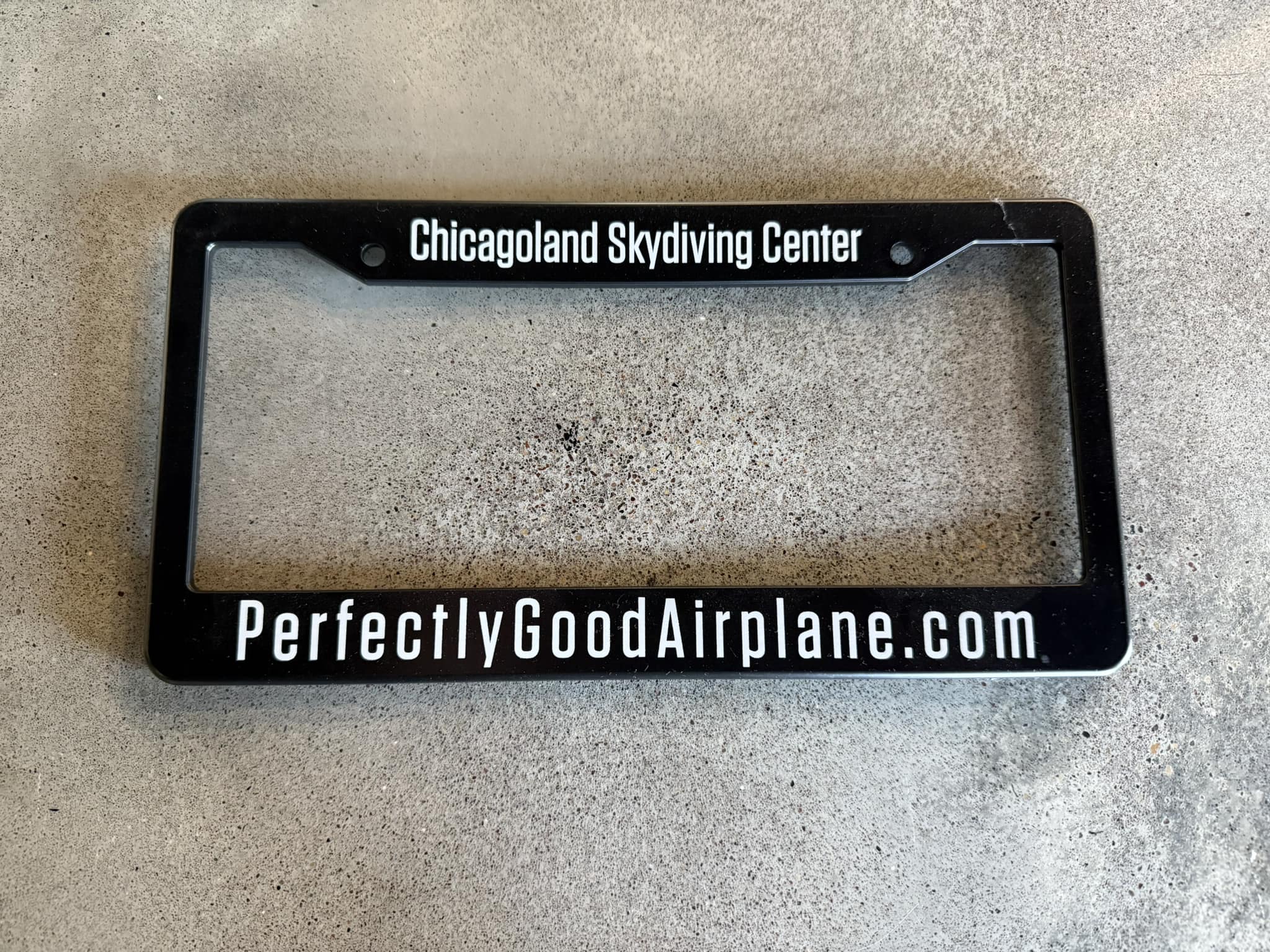 CSC License Plate Frame – CSC Pro Shop