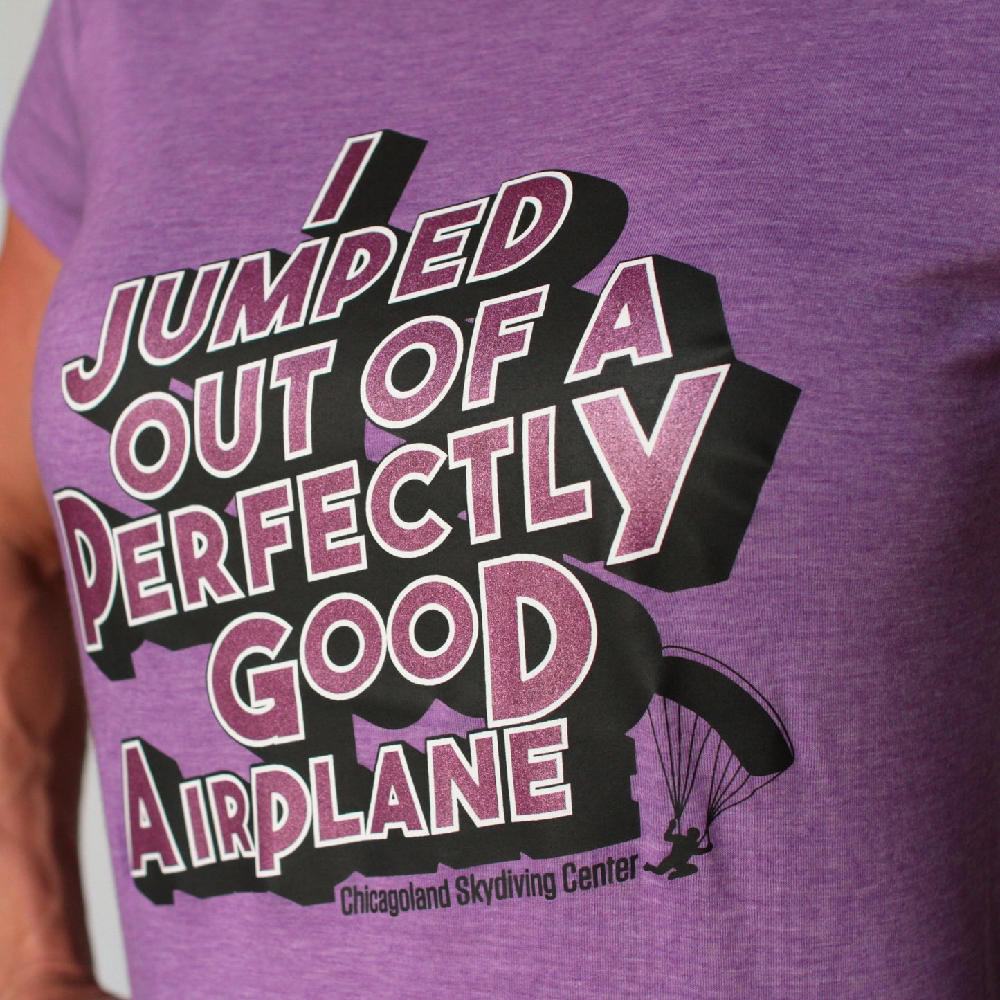 Ladies Retro "I Jumped" Tee